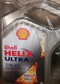 Синтетическое моторное масло Shell Helix Ultra 5w40 SN Plus A3/B4 4 литра  - купить в Тамбове