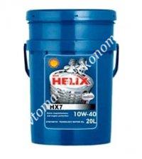 Shell Helix Plus (Шелл Хеликс Плюс) HX 7 SAE 10W-40 (синяя) 20 литров