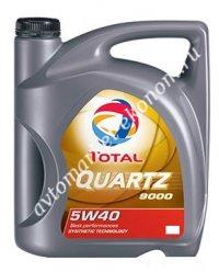 TOTAL (Тоталь) QUARTZ 9000 5W-40  4 литра